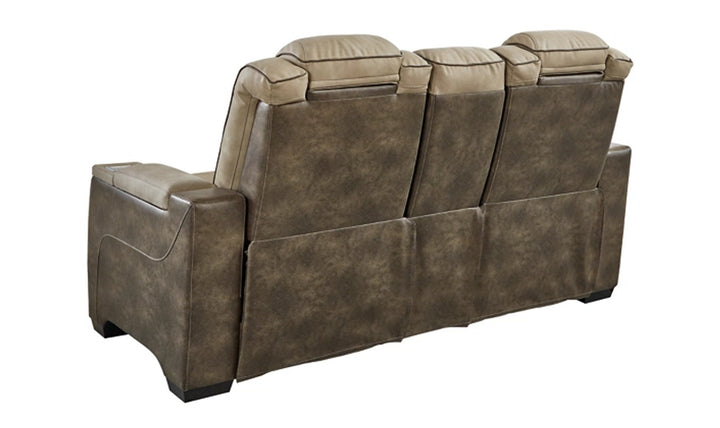 Modern Heritage Next Gen Power Reclining Loveseat with Console