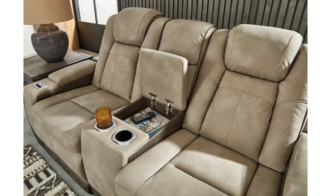 Modern Heritage Next Gen Power Reclining Loveseat with Console