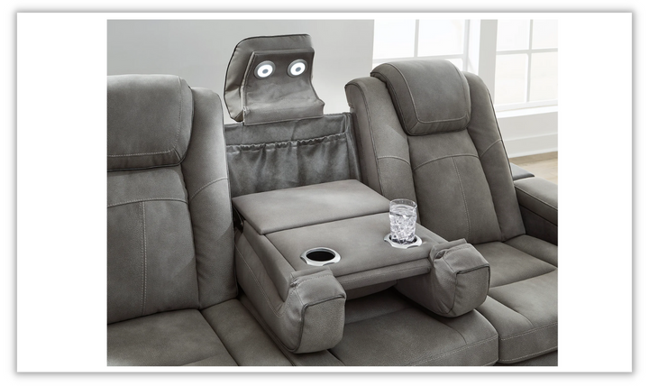 Modern Heritage Next Gen Power Reclining Loveseat with Console