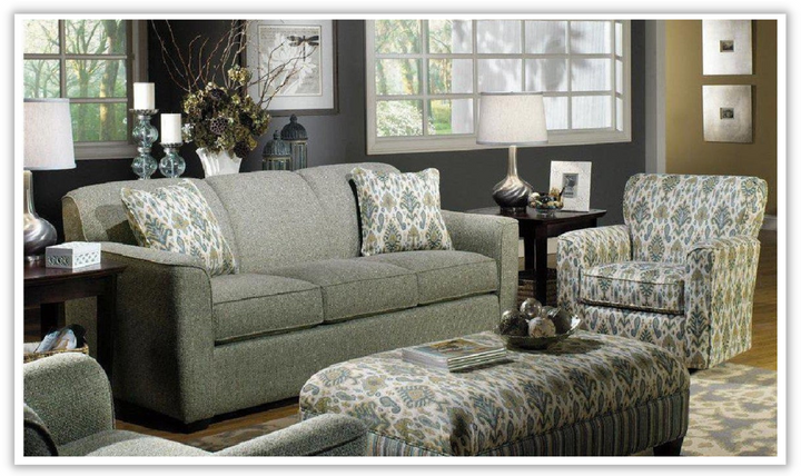Craftmaster Stacey 3-Seater Fabric Sleeper Sofa (Queen Size)
