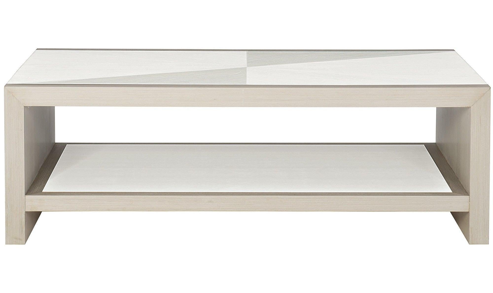 Bernhardt Axiom Traditional Cocktail Table with Plinth Base