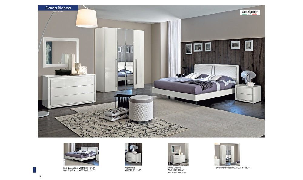 Dama Bianca Mirror-Mirrors-Jennifer Furniture