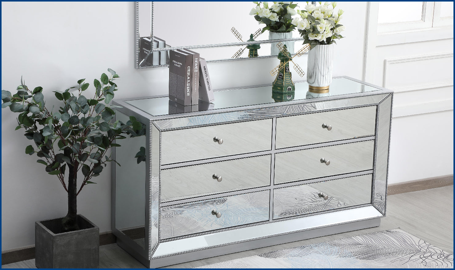 white christmas dresses Atten 6-Drawer Wide Dresser white christmas dresses Atten 6-Drawer Wide Dresser