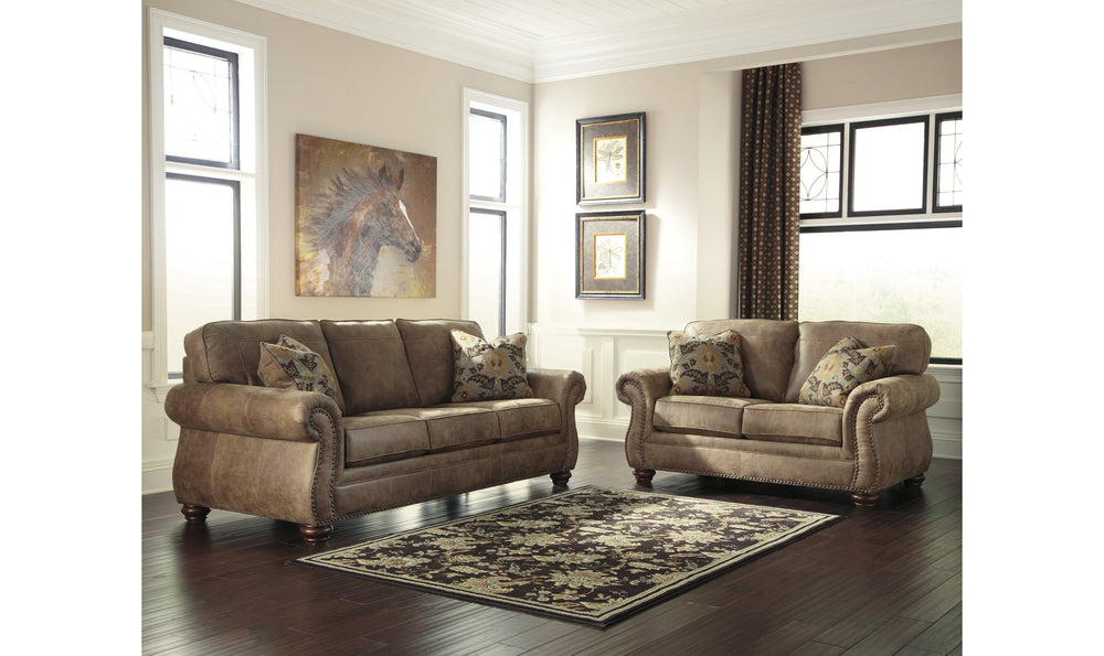 Larkinhurst Set-Living Room Sets-Jennifer Furniture