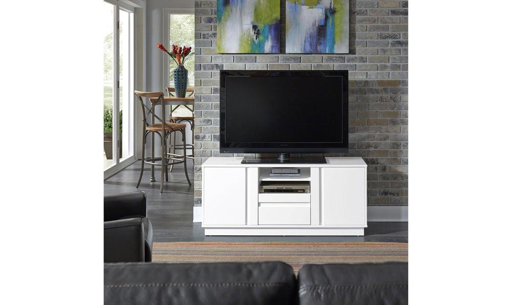 Linear Entertainment Credenza by homestyles-Tv Units-Jennifer Furniture