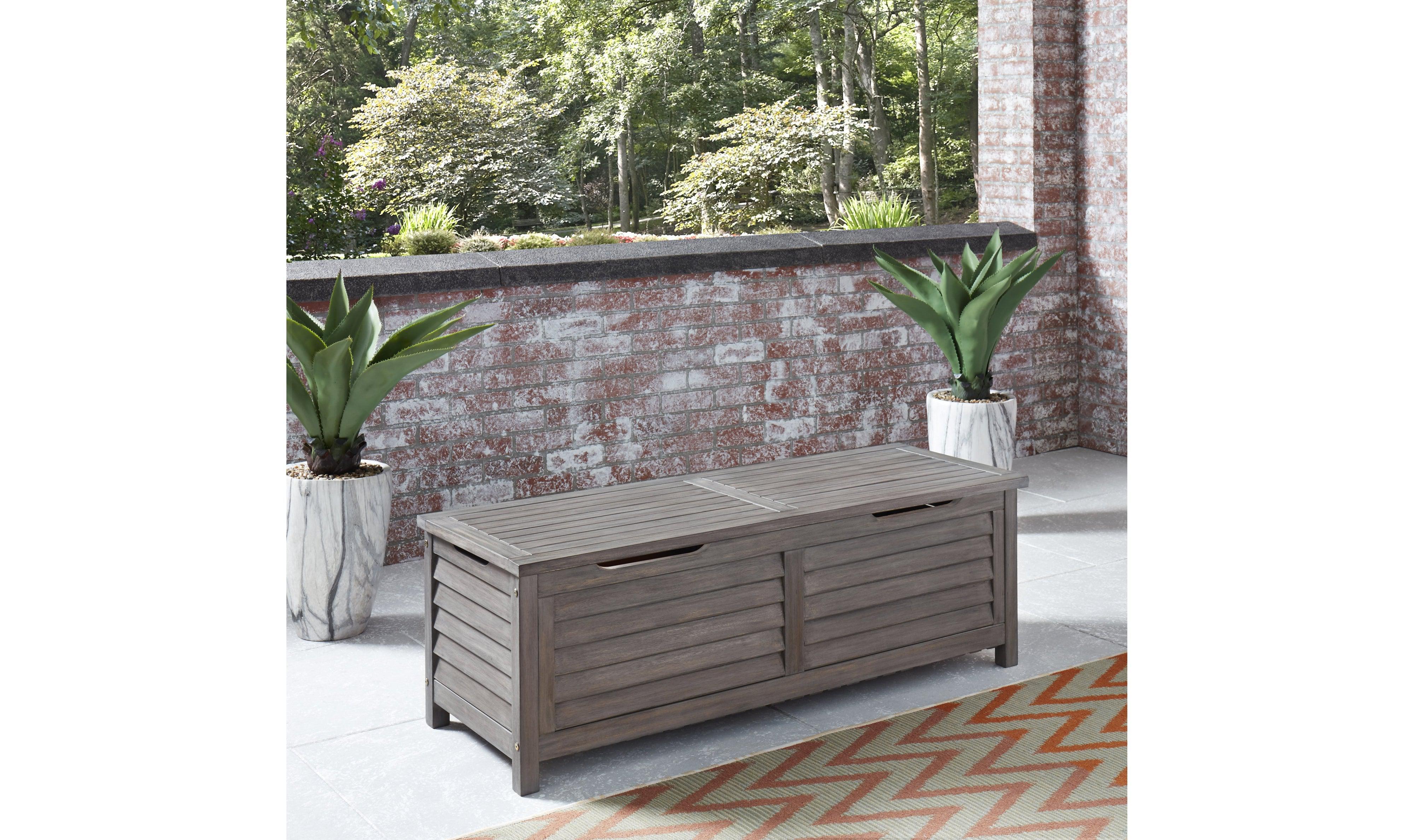 Maho Deck Box by homestyles-Gray – Jennifer Furniture