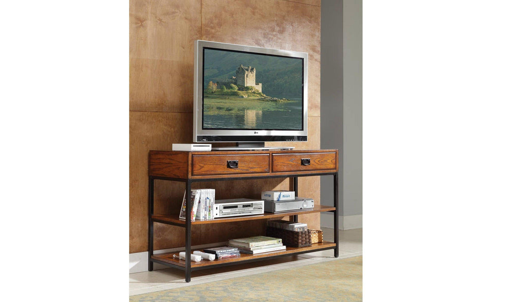 Modern Craftsman Media Console by homestyles-Media Console-Jennifer Furniture