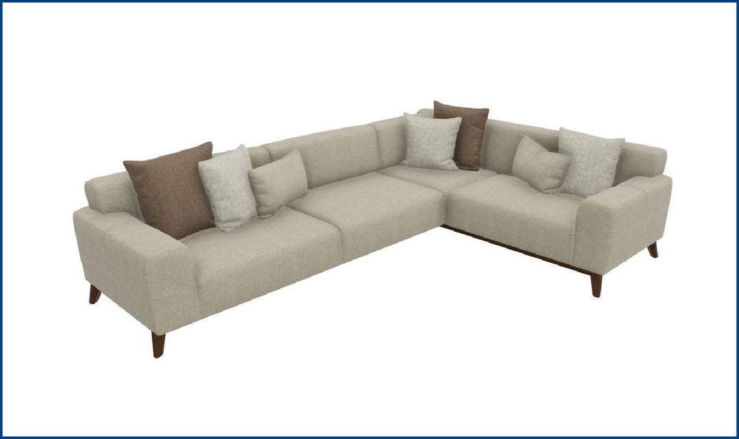 Netha Corner Sectional Sleeper Sofa-Sectional Sleeper Sofas-Jennifer Furniture
