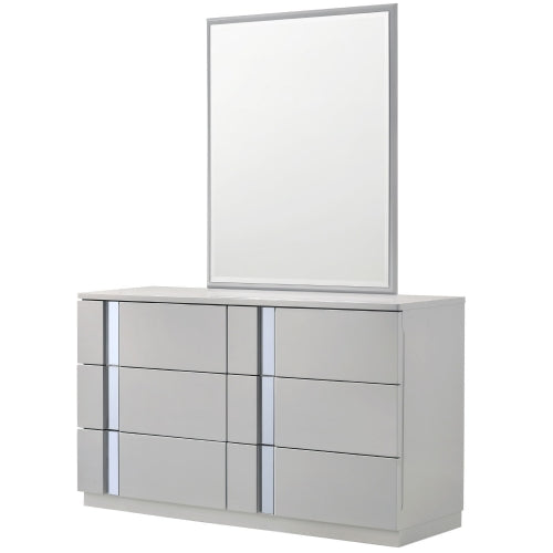 Palermo Dresser with Mirror-Dressers-Jennifer Furniture