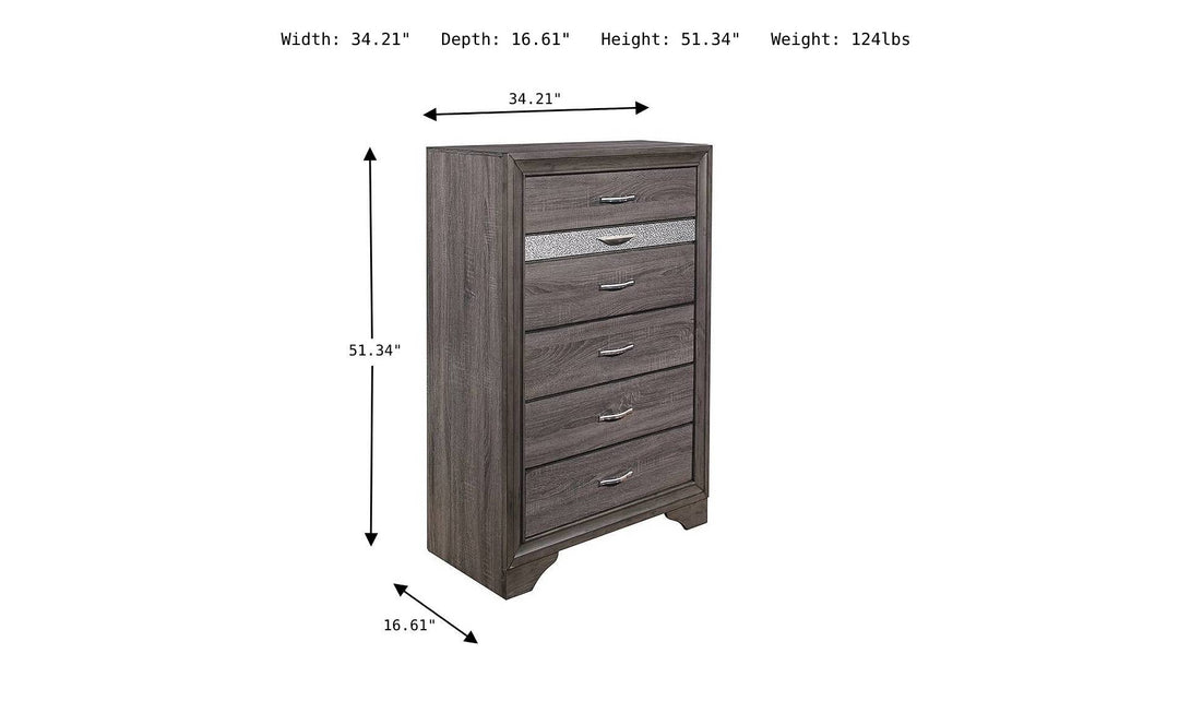 Seville Chest-Storage Chests-Jennifer Furniture