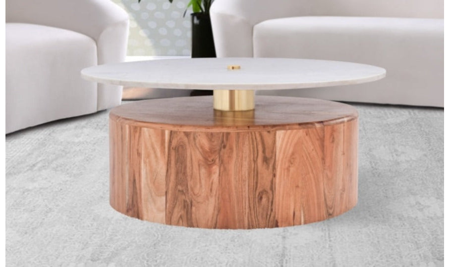 Meridian Furniture Stonewood Coffee Table