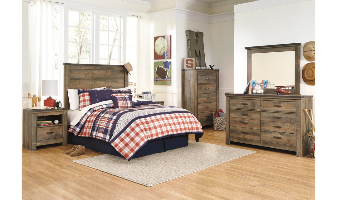 Trinell Full-Size Bedroom Set-Bedroom Sets-Jennifer Furniture