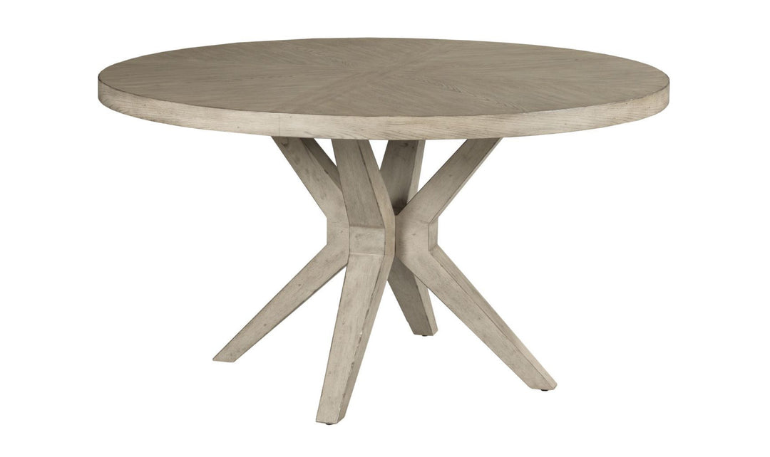 WEST FORK HARDY ROUND DINING TABLE COMPLETE-Dining Tables-Jennifer Furniture