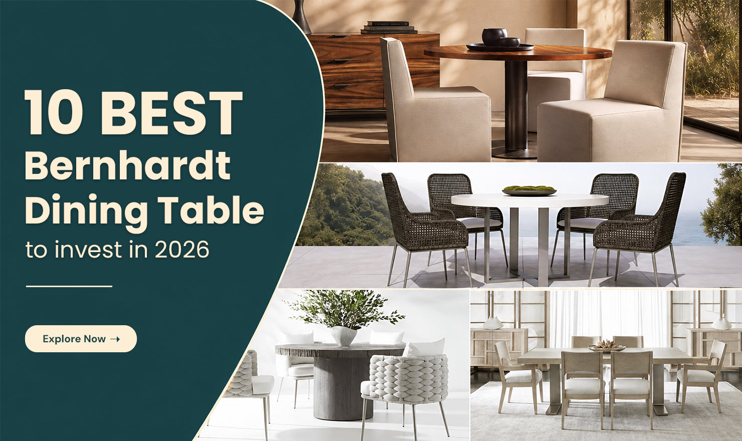 10 Best Bernhardt Dining Tables to Invest in 2026