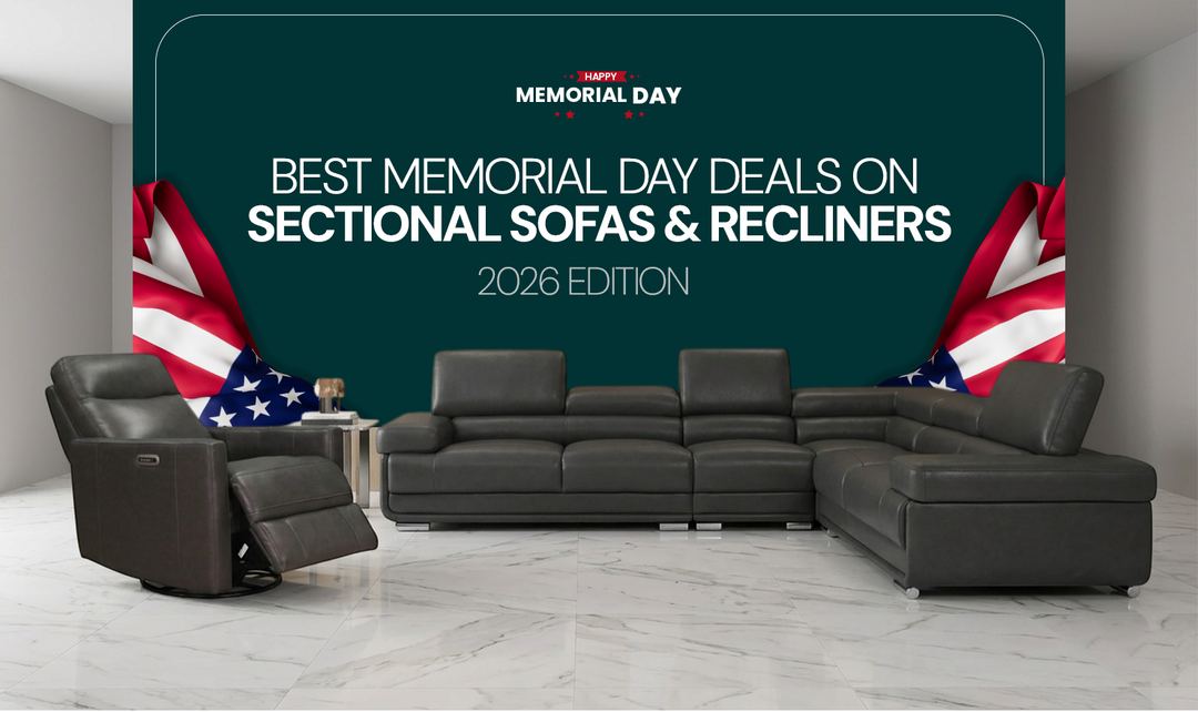 Best Memorial Day Deals on Sectional Sofas & Recliners (2026 Edition)