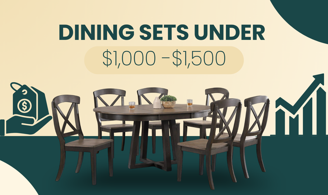 Best Dining Sets Under $1000 and $1500 for Every Budget