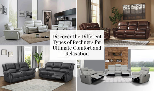 9 Different Types of Recliners Sofa