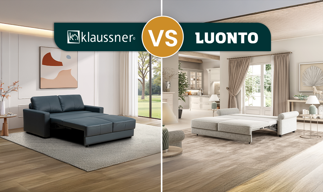 Klaussner vs. Luonto Sleeper Sofas