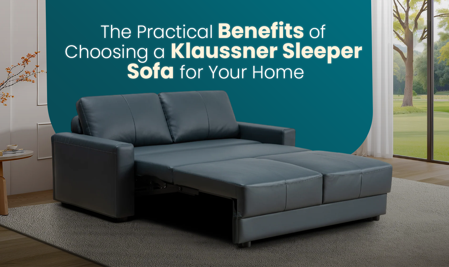 Practical Benefits of Choosing a Klaussner Sleeper Sofa for Your Home