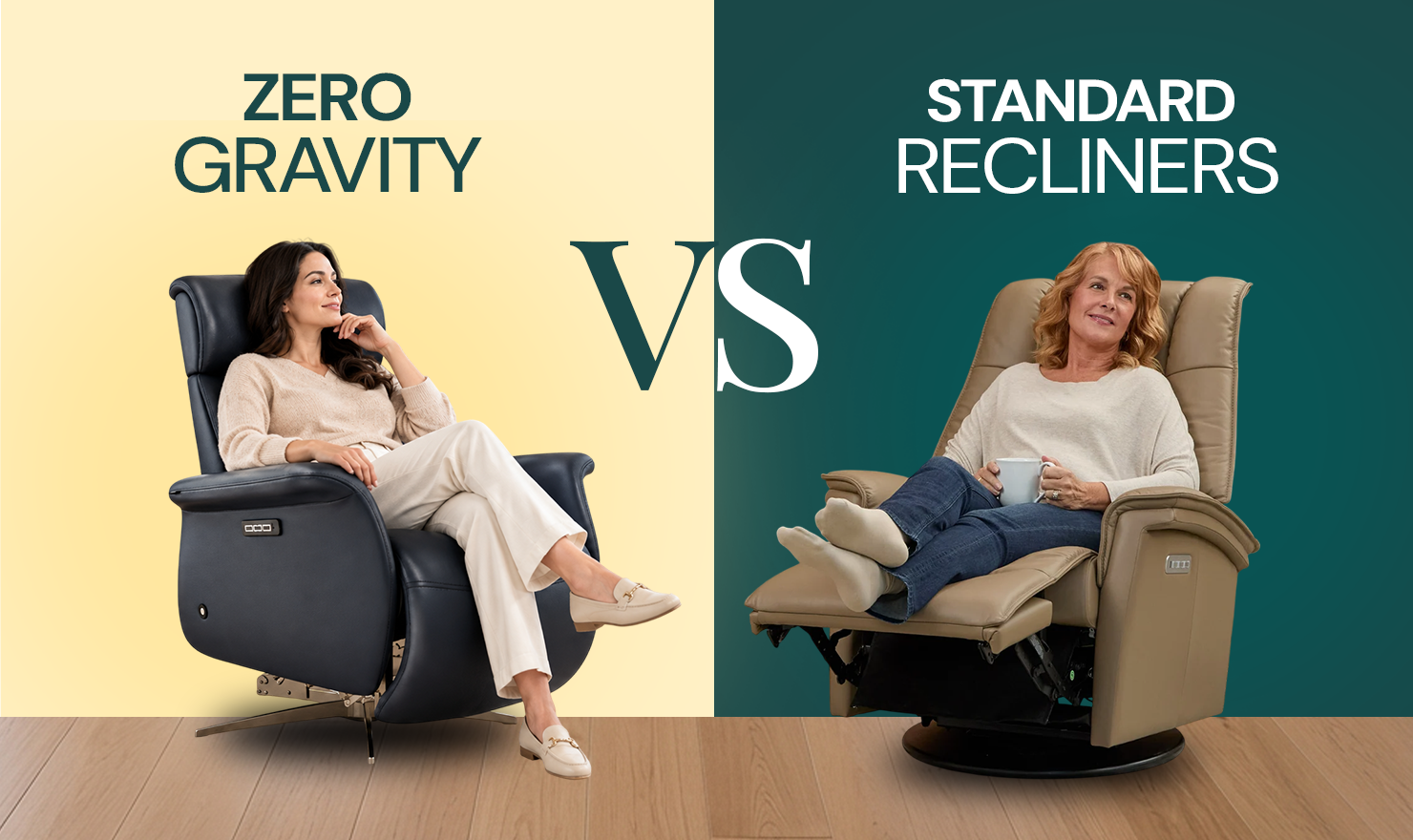 Zero-Gravity vs. Standard Recliners - Know The Differences
