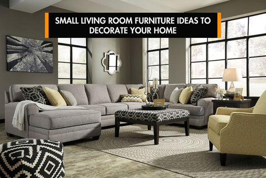 How to decorate a small living room with modern furniture?