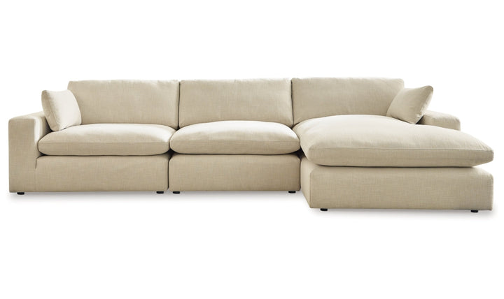Modern Heritage Elyza L-Shaped Sectional Sofa with Chaise