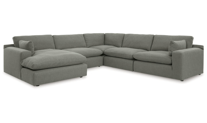 Modern Heritage Elyza L-Shaped Sectional Sofa with Chaise