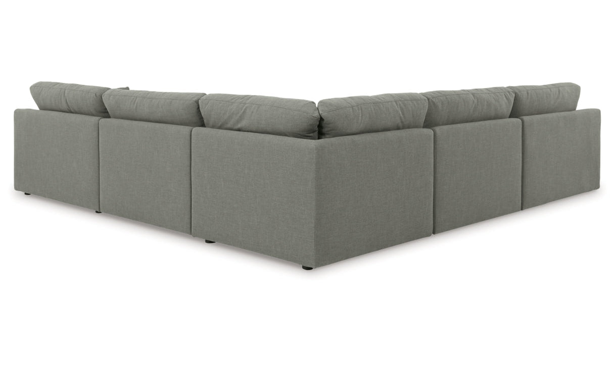 Modern Heritage Elyza L-Shaped Sectional Sofa with Chaise