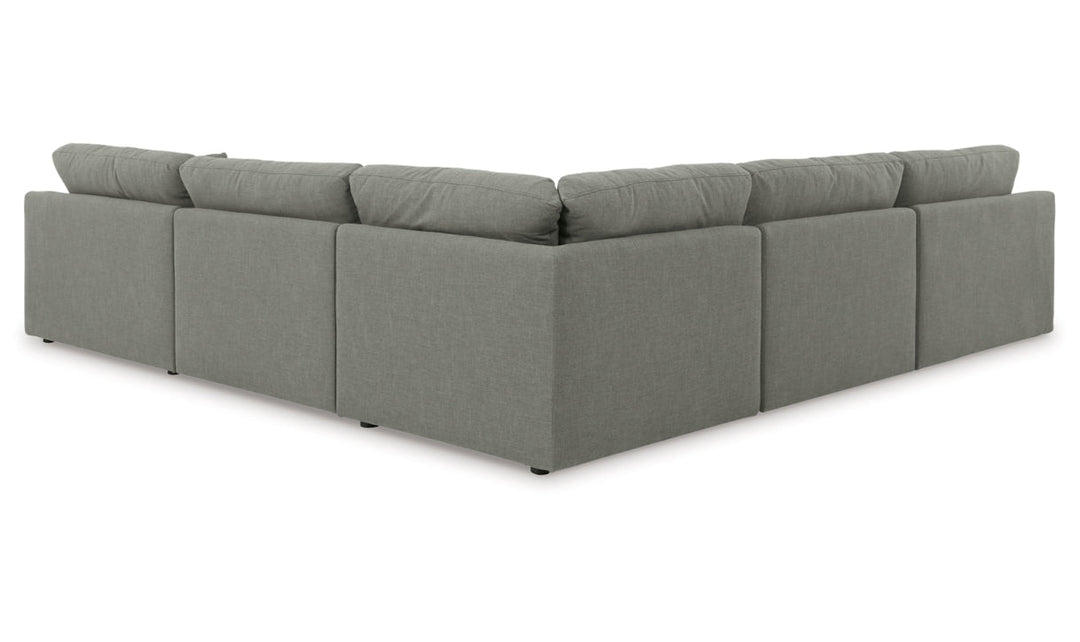 Modern Heritage Elyza L-Shaped Sectional Sofa with Chaise