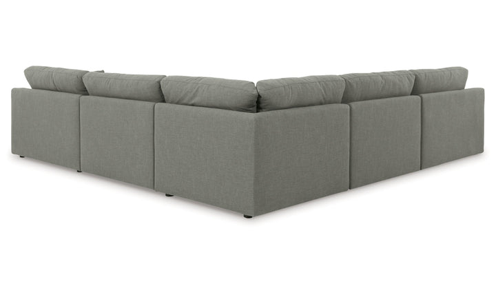 Modern Heritage Elyza L-Shaped Sectional Sofa with Chaise