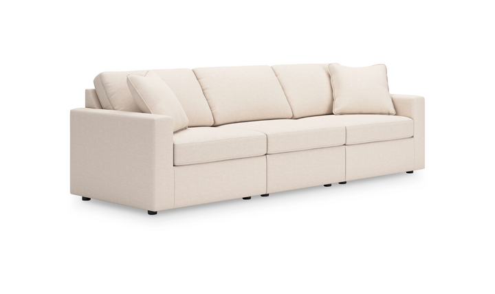 Modern Heritage Modmax Fabric Sectional Sofa with Throw pillows