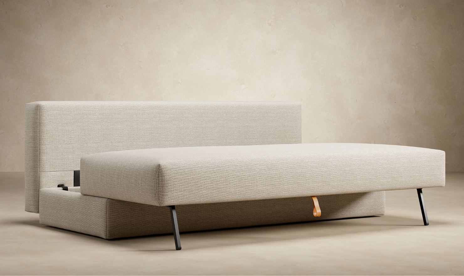 Innovation Living Osvald 2-Seater Fabric Sofa Bed-Jennifer Furniture