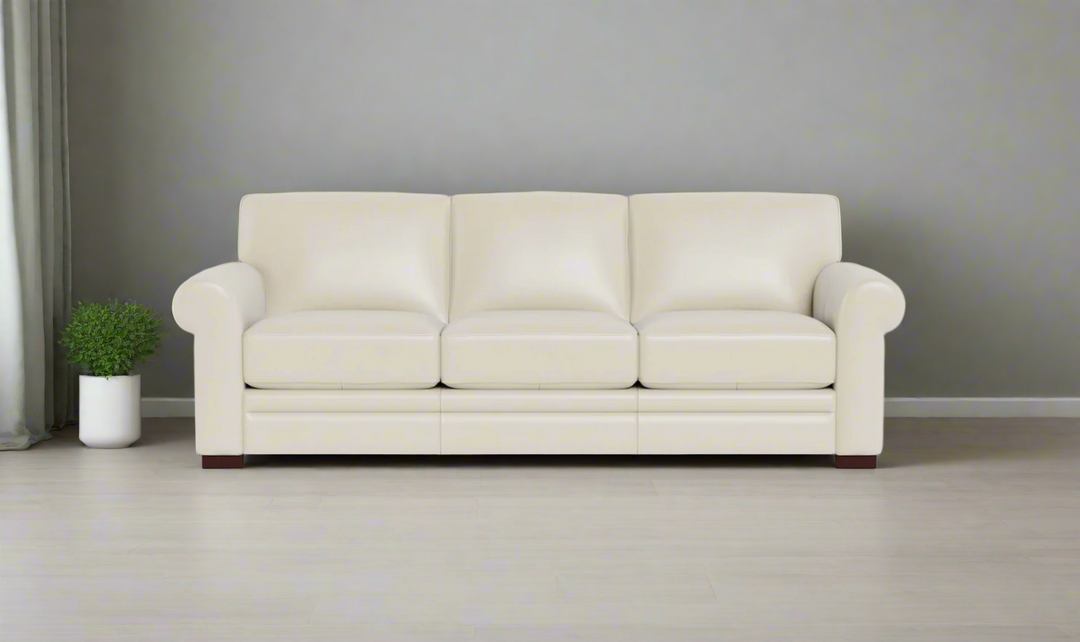 Hydeline Brookfield 3-Seater Waxy Pull-up Leather Sofa in Mocha Brown-Jennifer Furniture