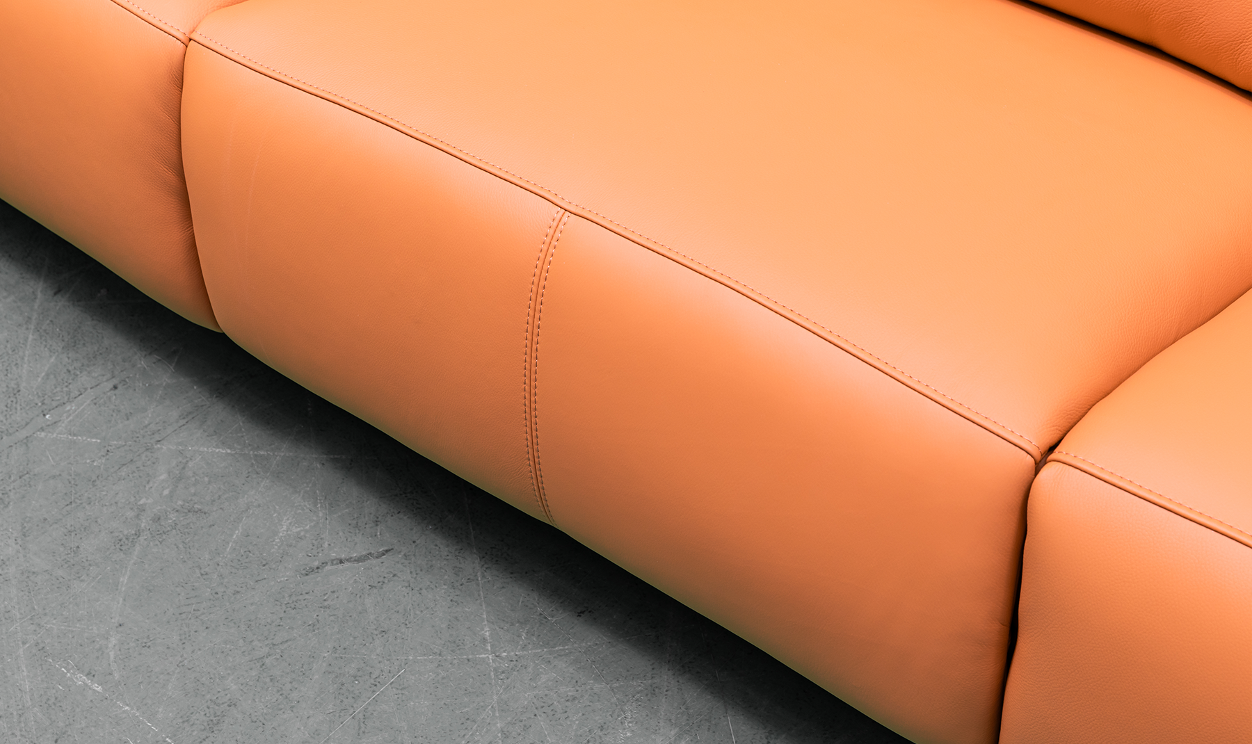 Klaussner Alessandro 3-Seater Leather Power Recliner Sofa