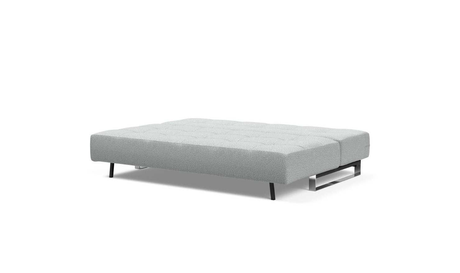 Innovation Living Supremax 2-Seater Fabric Sleeper Sofa With Sleek Chrome Legs-Jennifer Furniture