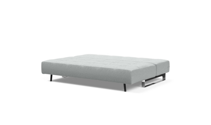 Innovation Living Supremax 2-Seater Fabric Sleeper Sofa With Sleek Chrome Legs-Jennifer Furniture
