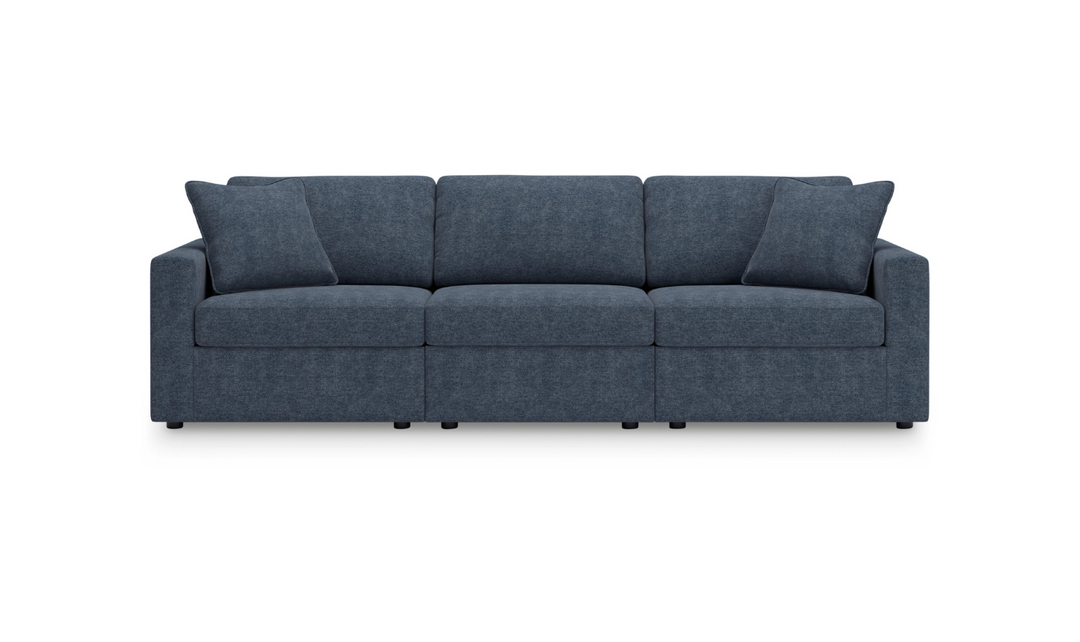Modern Heritage Modmax Fabric Sectional Sofa with Throw pillows