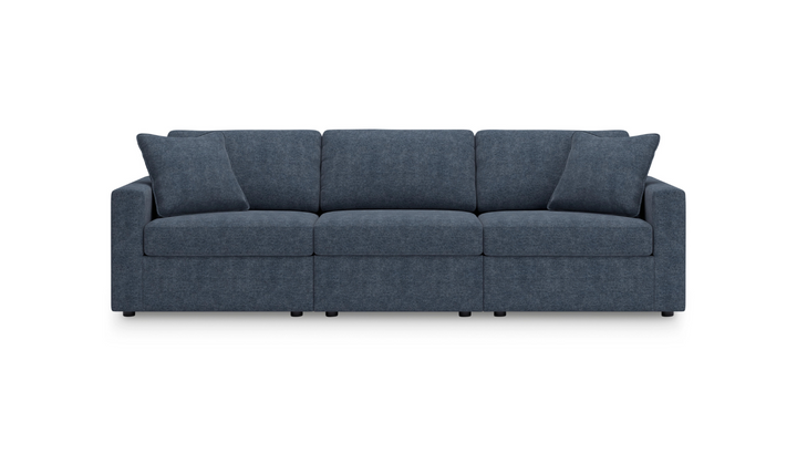 Modern Heritage Modmax Fabric Sectional Sofa with Throw pillows