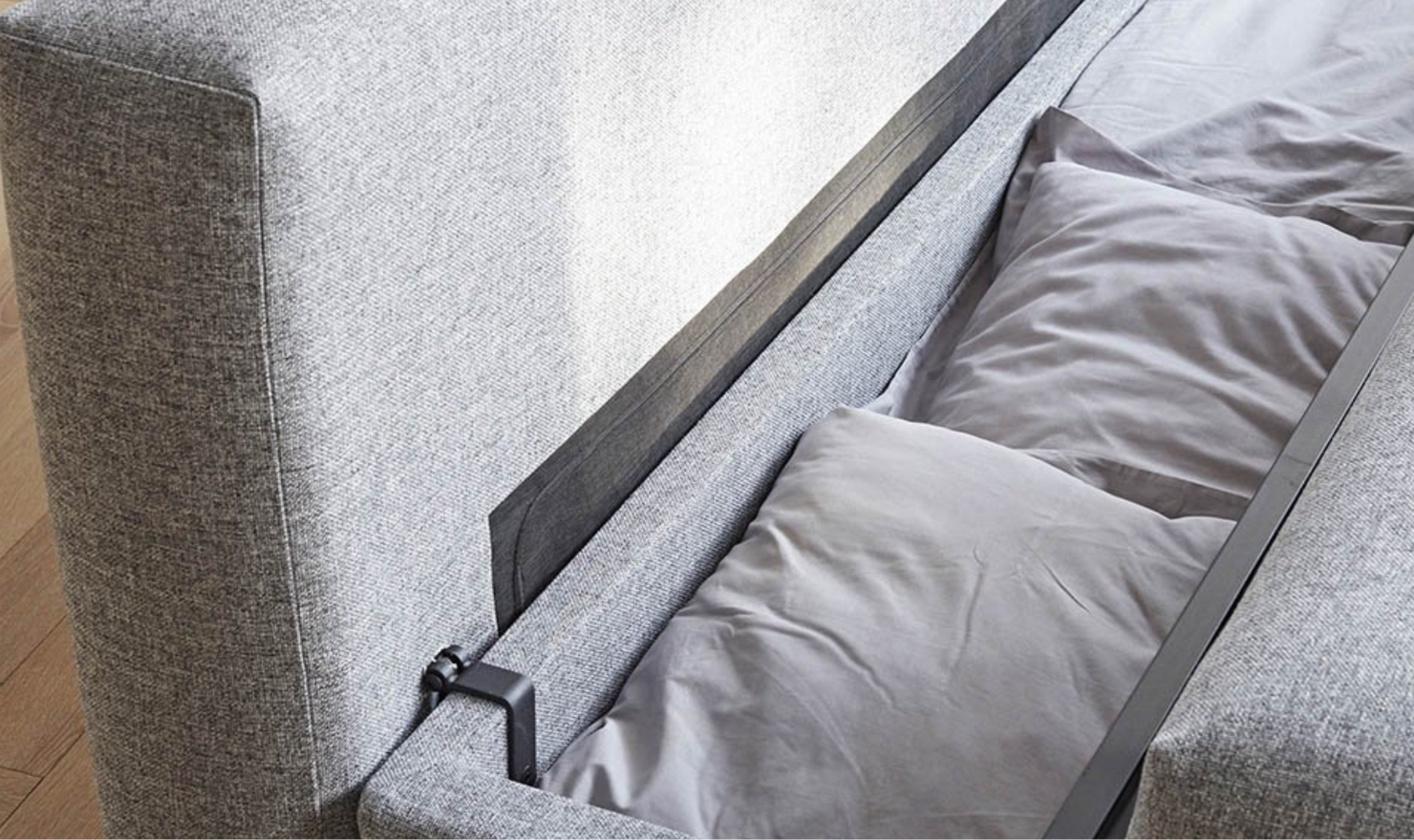 Innovation Living Osvald 2-Seater Fabric Sofa Bed-Jennifer Furniture