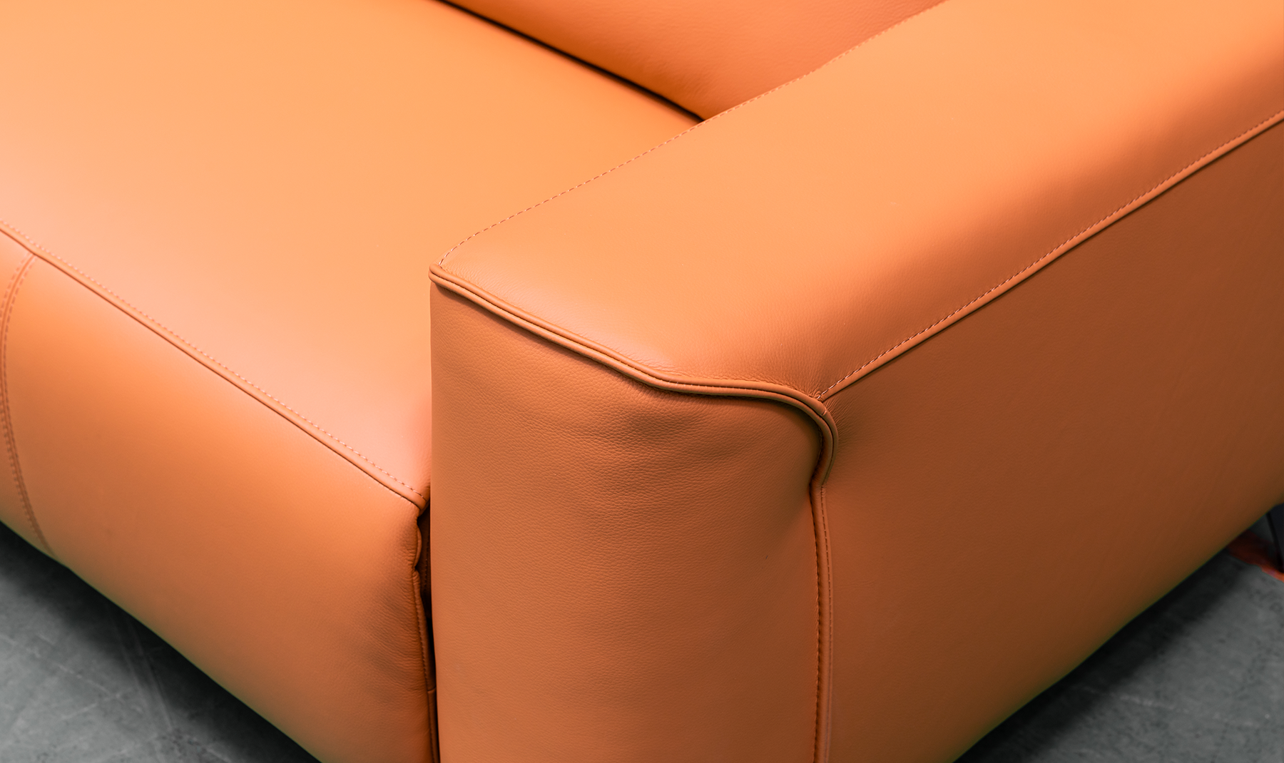 Klaussner Alessandro 3-Seater Leather Power Recliner Sofa