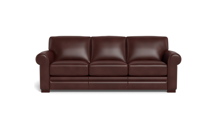 Hydeline Brookfield 3-Seater Waxy Pull-up Leather Sofa in Mocha Brown-Jennifer Furniture