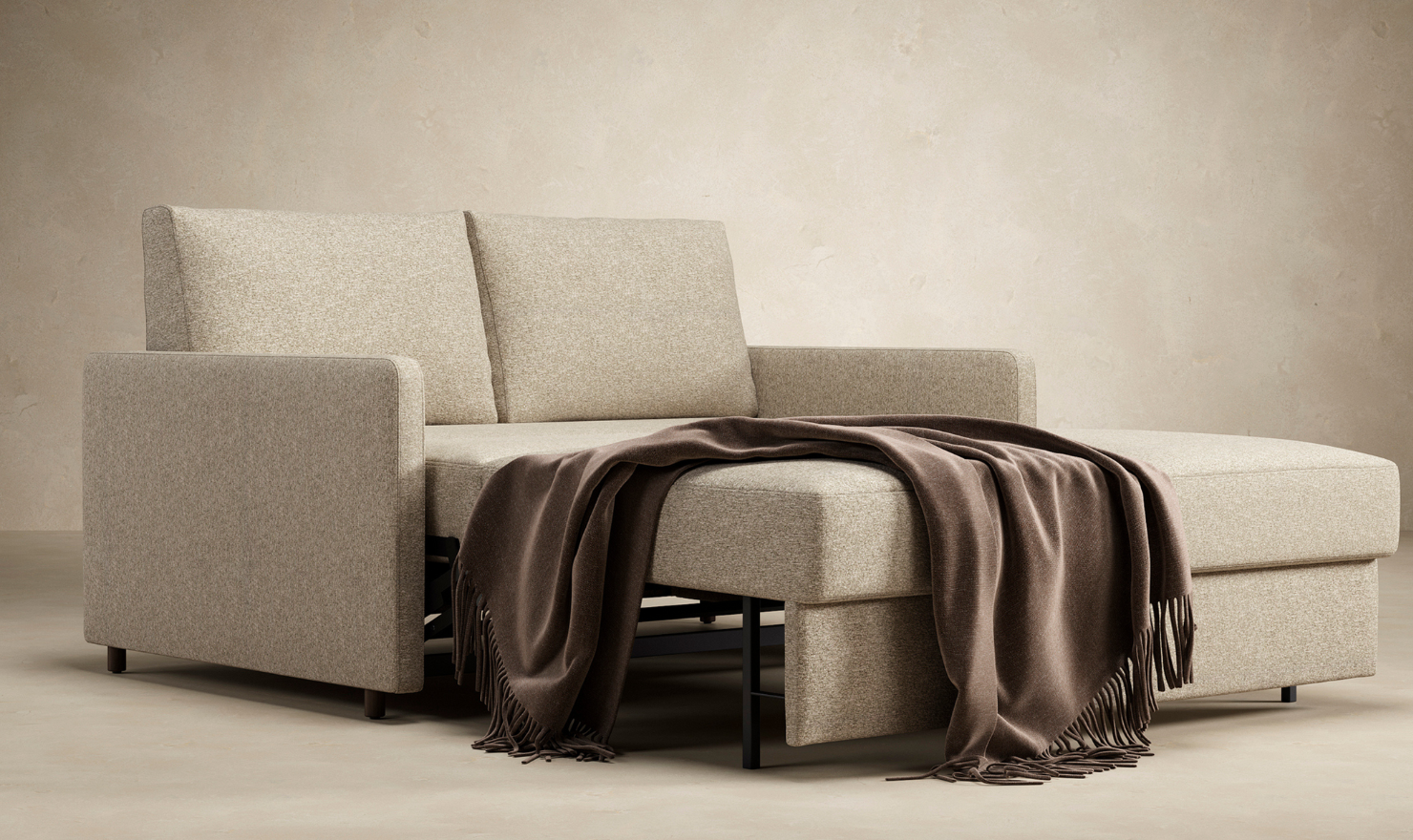 Innovation Living Neah Fabric 2-Seater Full-Sized Sleeper Sofa-Jennifer Furniture