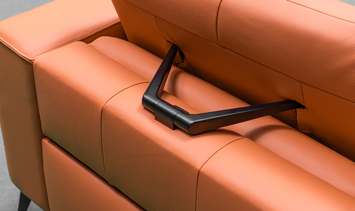 Klaussner Alessandro 3-Seater Leather Power Recliner Sofa