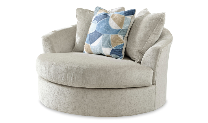 Modern Heritage Maxon Place Oversized Swivel Accent Chair-Jennifer Furniture