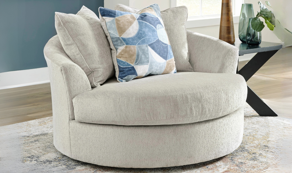 Modern Heritage Maxon Place Oversized Swivel Accent Chair-Jennifer Furniture