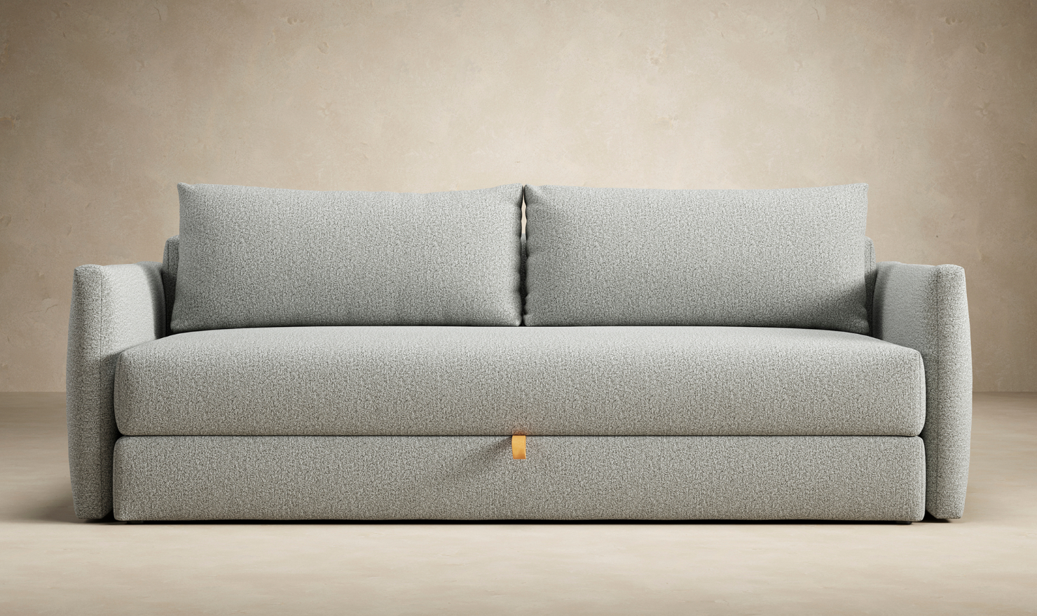 Innovation Living Tripi 2-Seater Fabric Sofa Bed With Integrated Storage-Jennifer Furniture