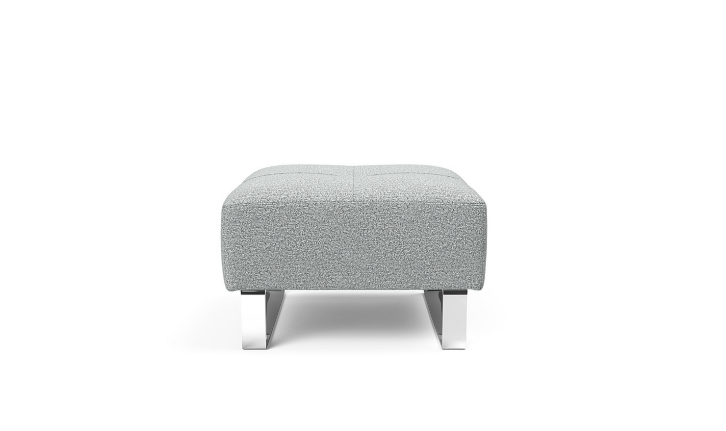 Innovation Living Supremax 2-Seater Fabric Sleeper Sofa With Sleek Chrome Legs-Jennifer Furniture