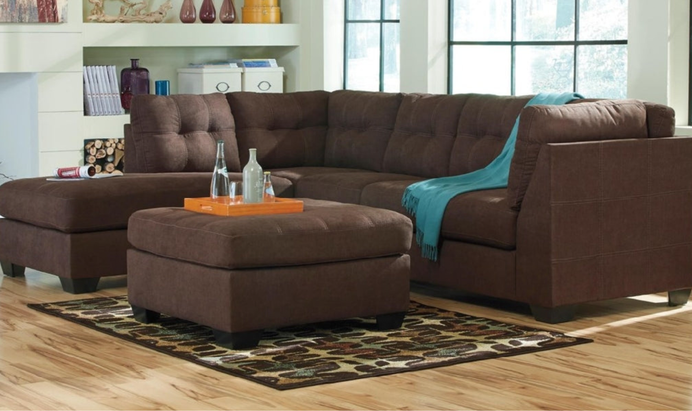 Maier Sectional with Tufted Back