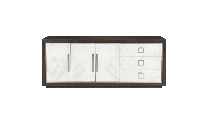 Bernhardt Decorage 84'' Contemporary Style Buffet with Adjustable Shelf