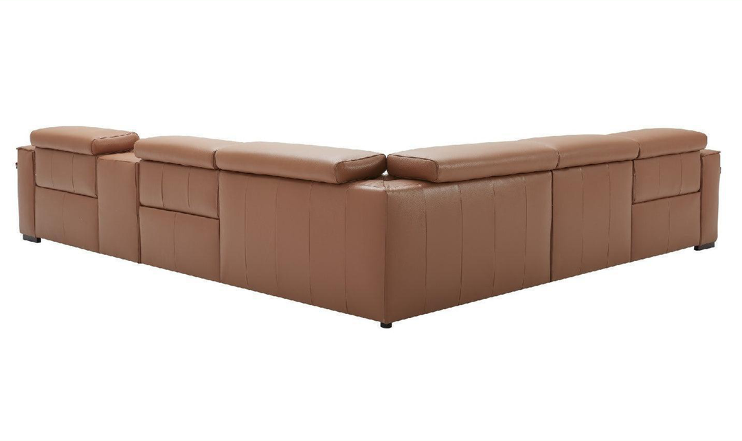 Incanto Leather Motion Sectional